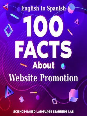 cover image of 100 Facts About Website Promotion